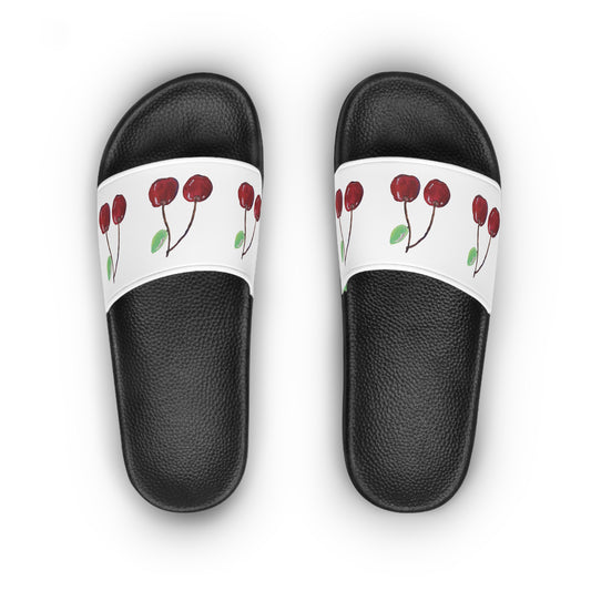 Cherry Blossom Women's Slide Sandals - Stylish Comfort for Summer