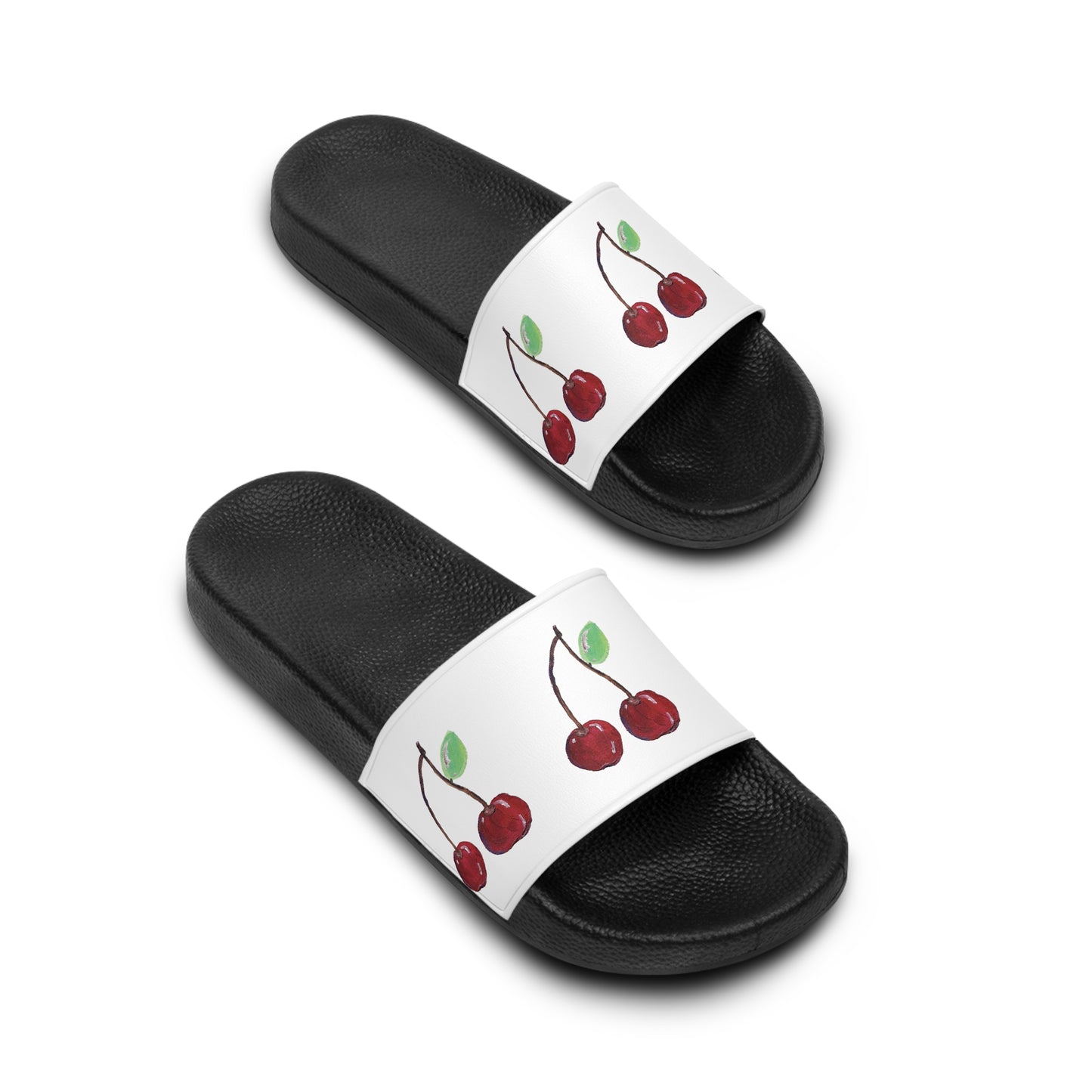 Cherry Blossom Women's Slide Sandals - Stylish Comfort for Summer