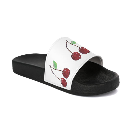 Cherry Blossom Women's Slide Sandals - Stylish Comfort for Summer