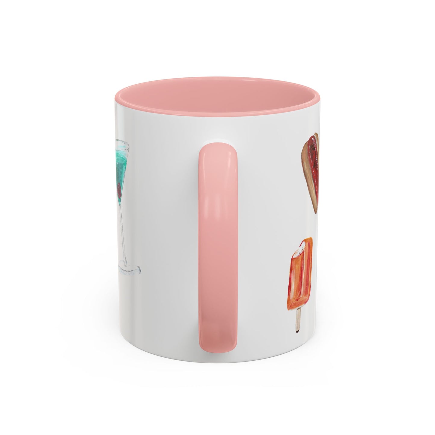 Foodie Accent Coffee Mug - 11oz & 15oz - Fun Snack & Drink Designs