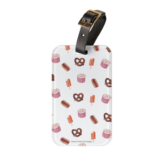 Fun Snack-Themed Luggage Tag - Perfect for Travelers and Foodies!