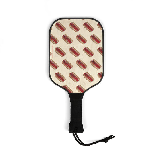 Pickleball Kit with Hot Dog Print